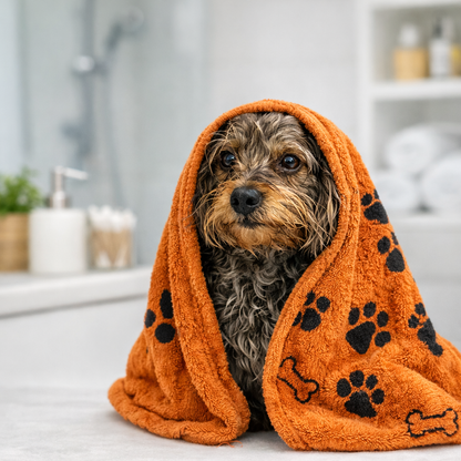 Superchłonny ręcznik FluffyPaws